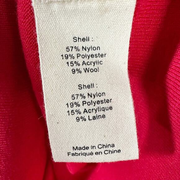 L’AGENCE Flora Turtleneck Top in Lava Red & Gold Size XS - Picture 4 of 9